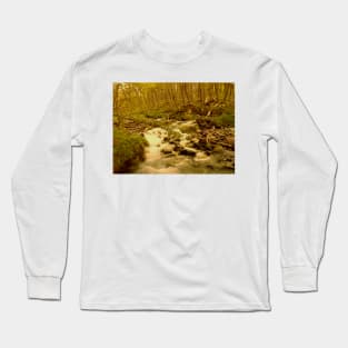 Crystal clear mountain stream Long Sleeve T-Shirt